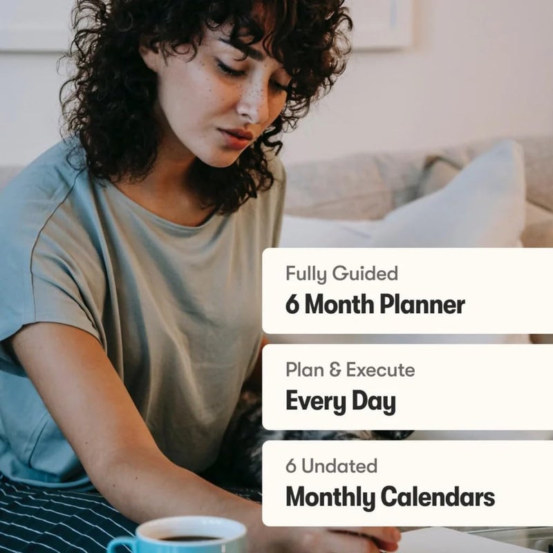 Habit Nest The Habit Nest Daily Planner,The Ultimate Undated A5 Planner. Plan each day to perfection, boost productivity, Organizer, and Habit Tracker Journal. - Image 2